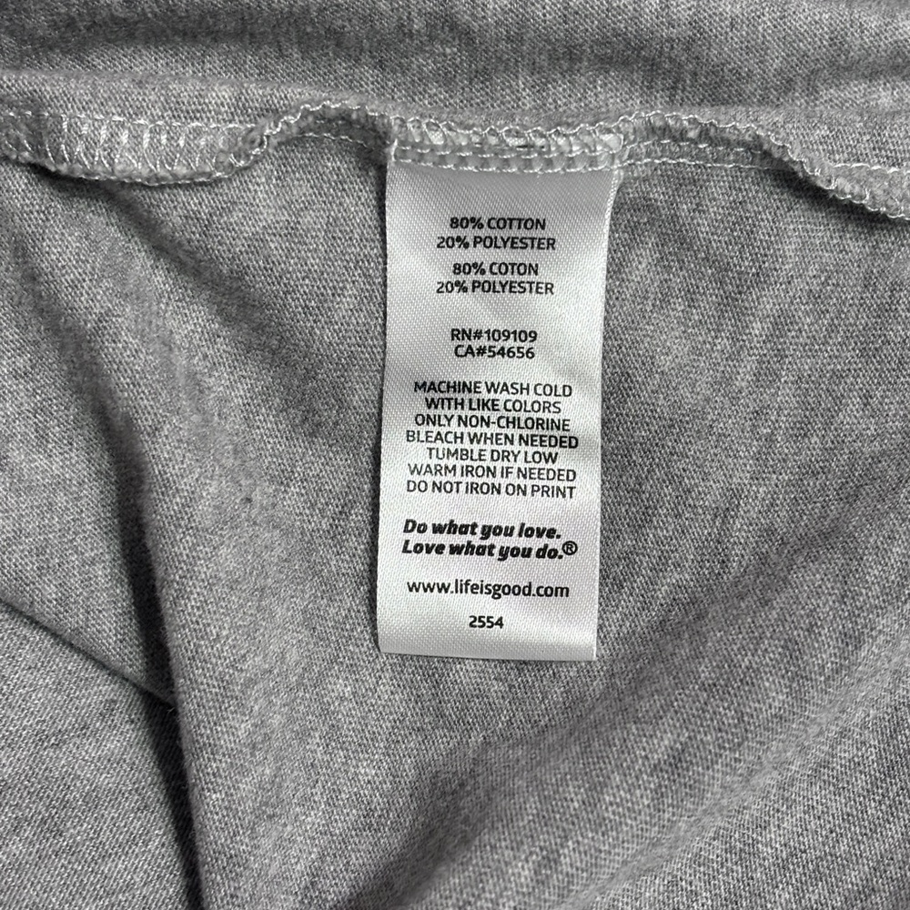 LIFE IS GOOD Cat Lover Crusher Long Sleeve Scoop Neck Top - Picture 7 of 9